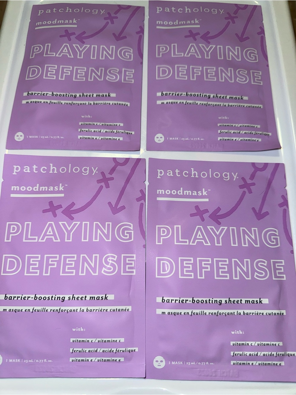 Playing Defense Moodmask Barrier-Boosting Sheet Mask — Lavender